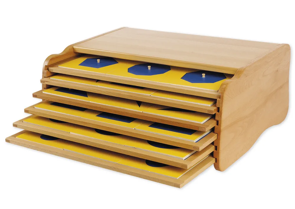 TimeTEX Geometrische Kommode "Montessori Premium"