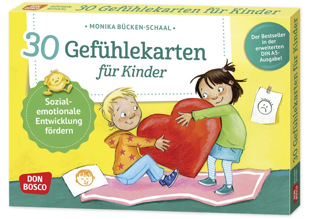 Karten-Set "30 Gefühlekarten für Kinder"
