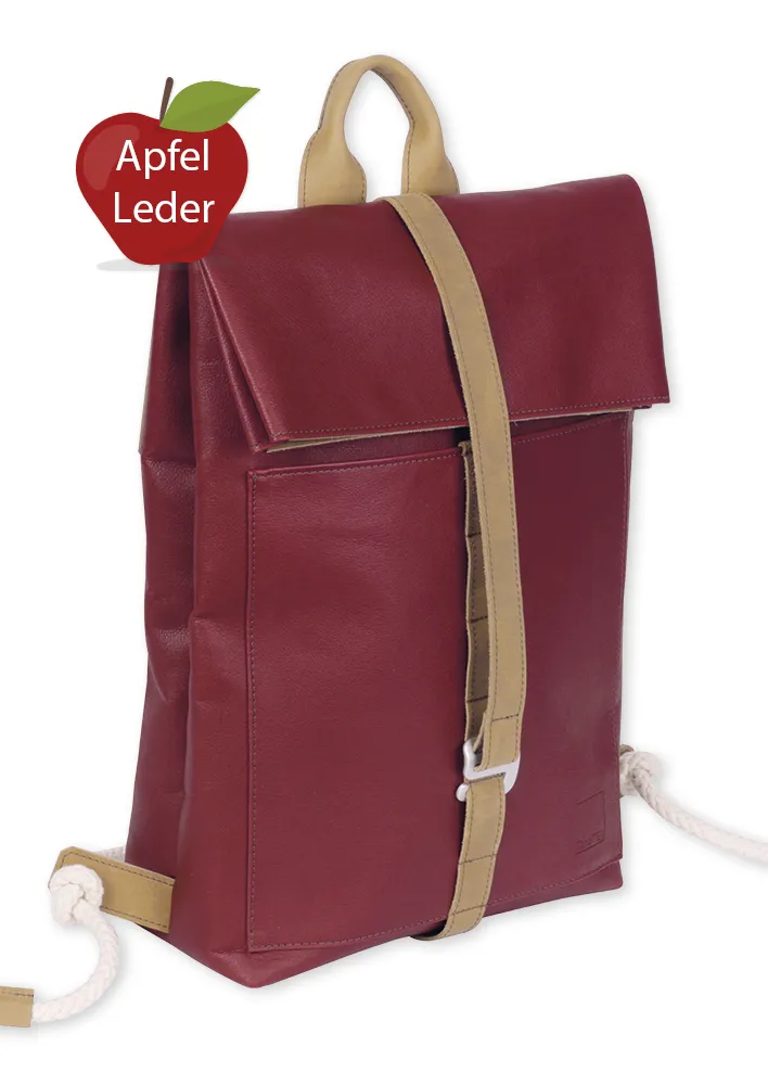 TimeTEX Lehrer-Rucksack "Sacci Pure" aus Apfelleder