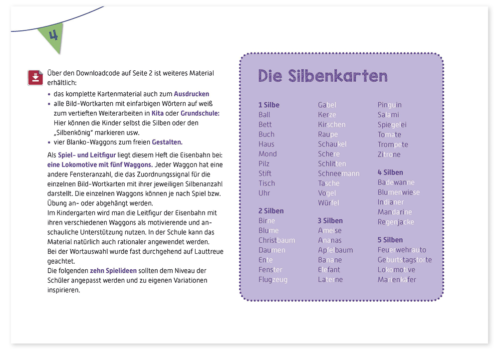 Silben begreifen mit der Erzählschiene