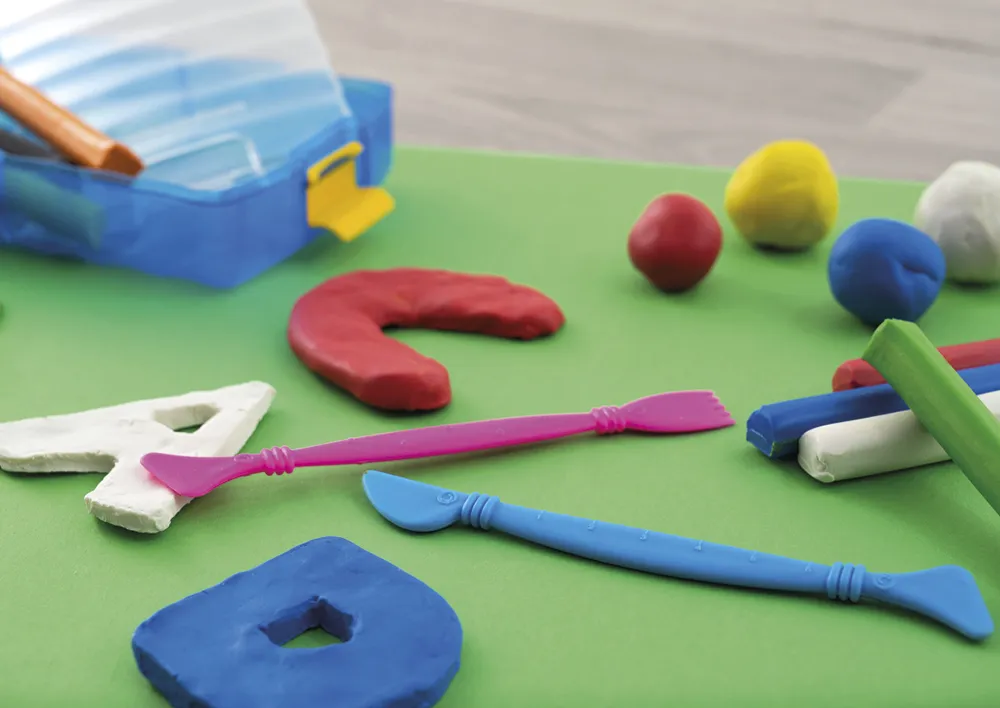 Eberhard Faber Winner Plastilin-Knete, Set in der Box