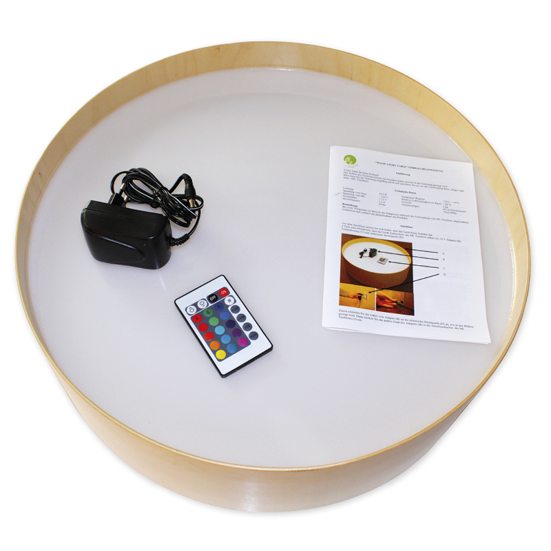 Leuchtkübel "Regenbogen", ca. 47 cm ø