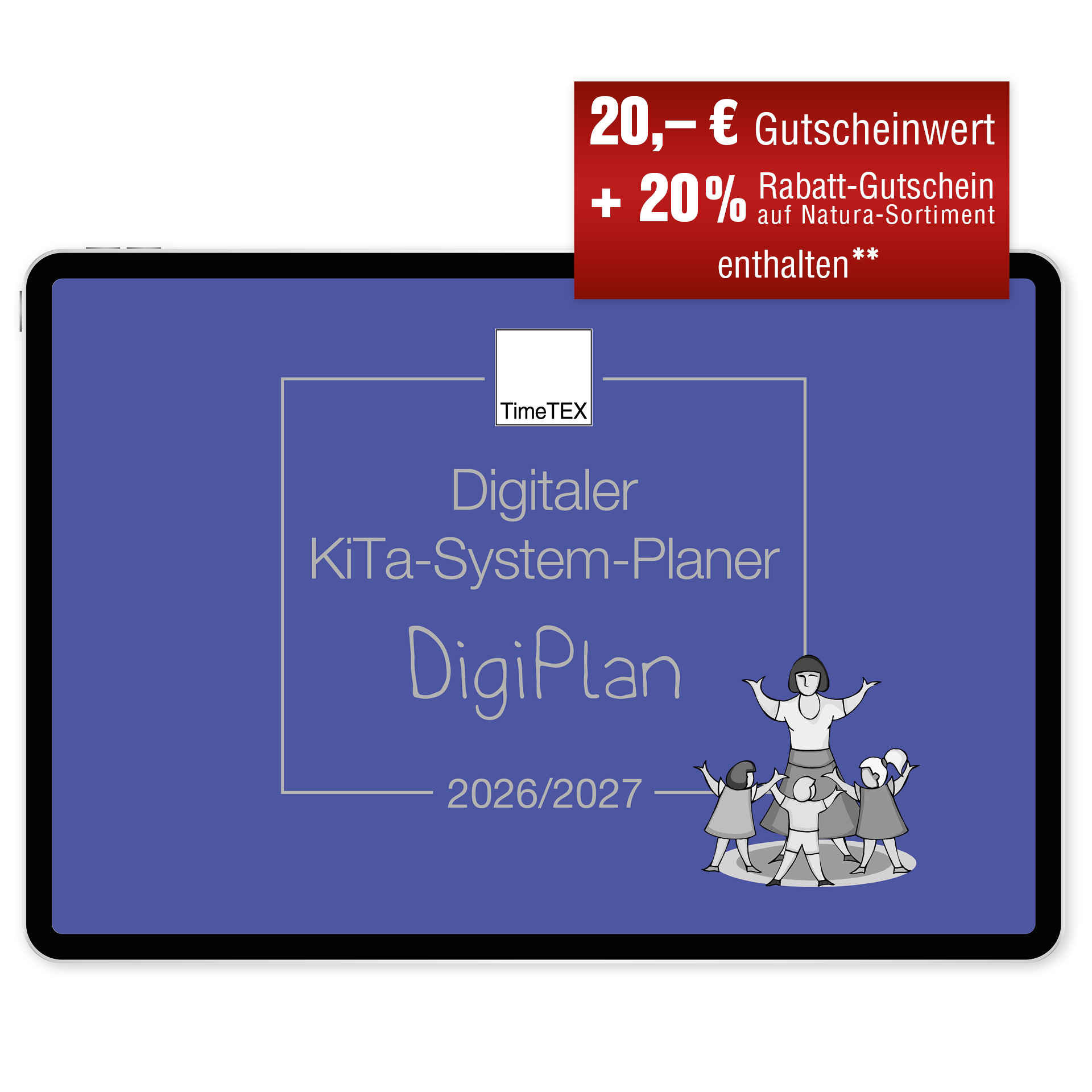 TimeTEX Digitaler Basic Unterrichtsplaner - Lehrerplaner - Lehrerkalender DigiPlan 2026/2027
