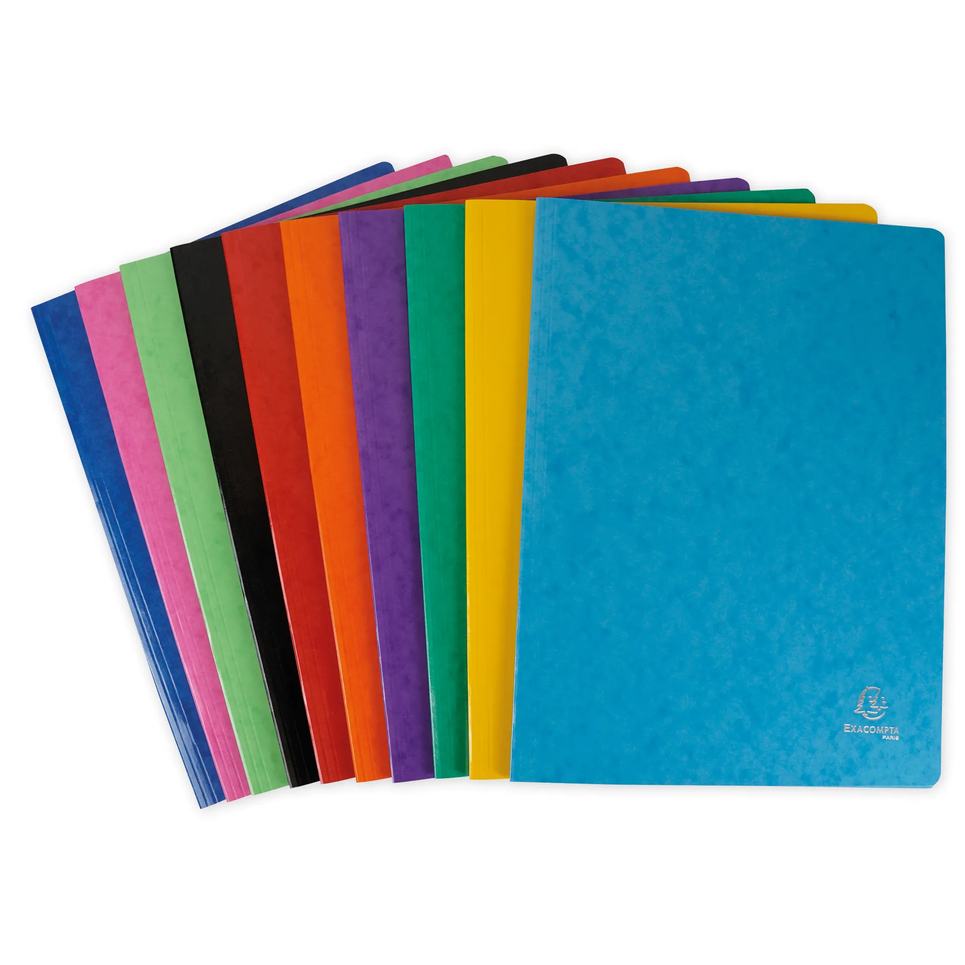 Set Schnellhefter aus Pappe A4-Plus, 25 Stück, farbig