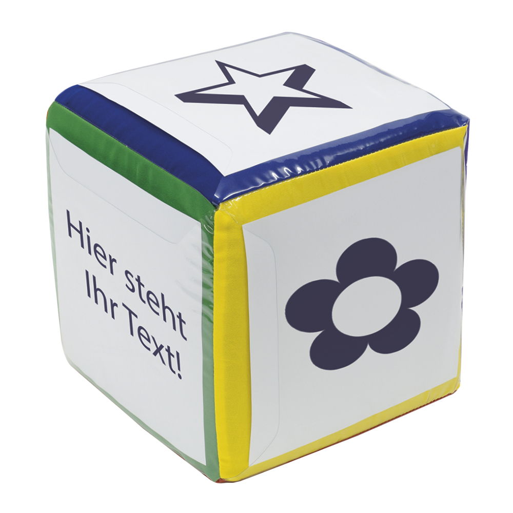 TimeTEX Blanko-Würfel mit Einstecktaschen 10 cm