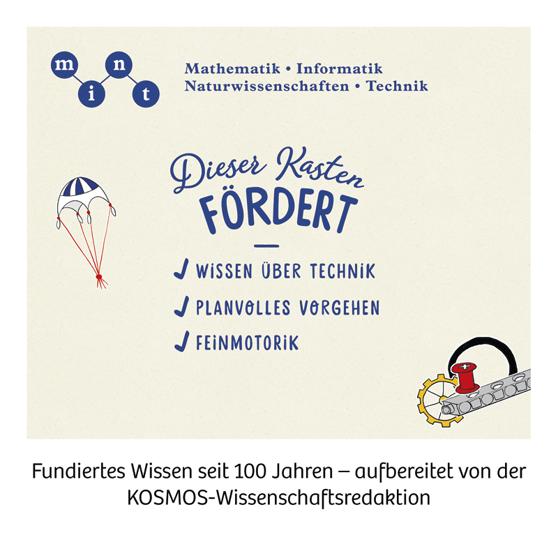 Experimentier-Kasten "Technik ganz einfach", 59-tlg.