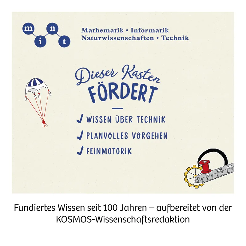 Experimentier-Kasten "Technik ganz einfach", 59-tlg.