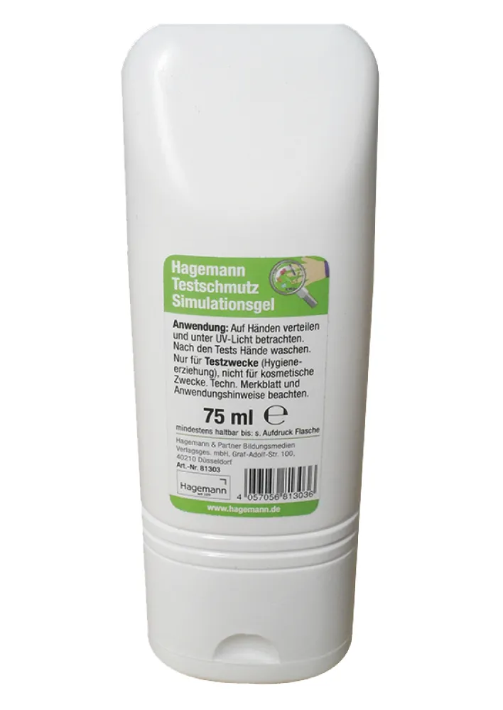 Simulationsgel "Testschmutz", 75 ml, Sonderposten