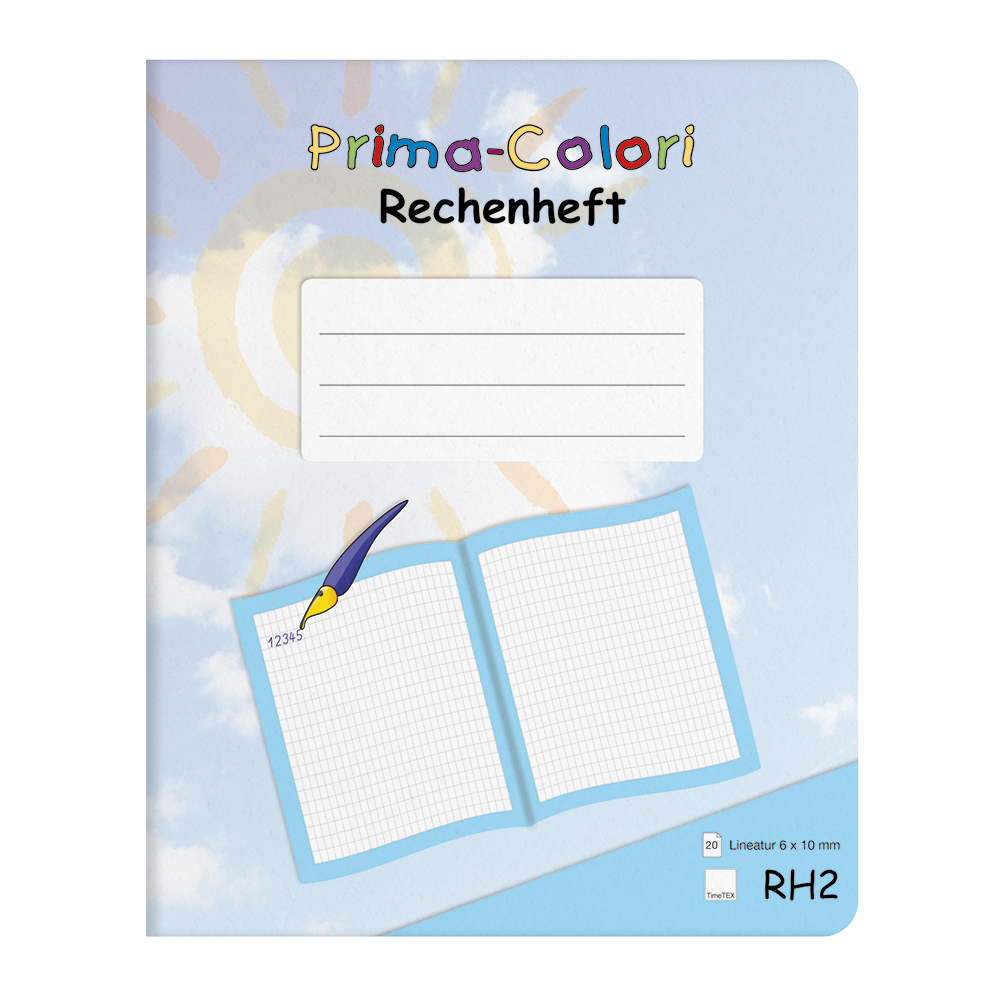 Prima-Colori Rechenheft RH2