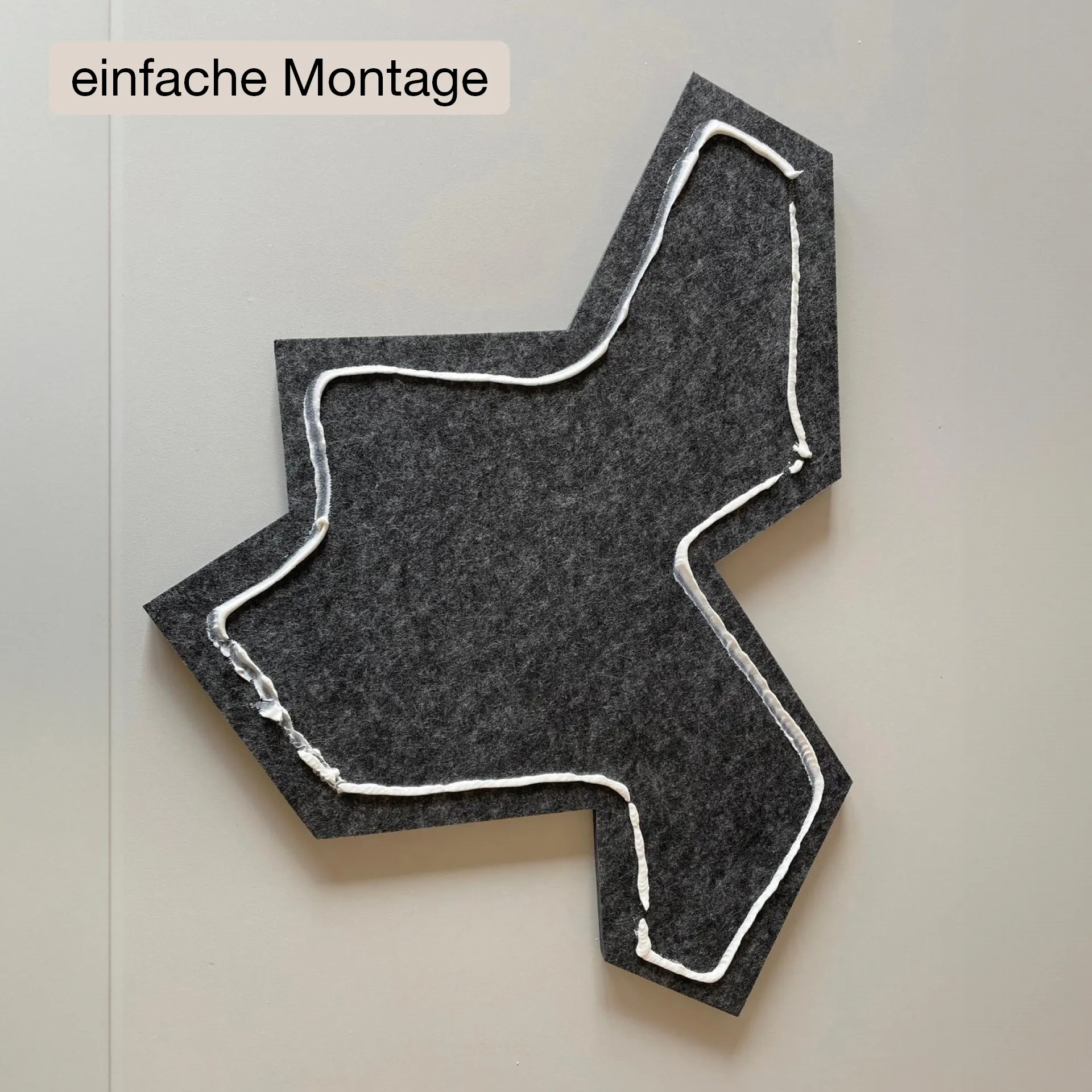 Akustik-Kleber, weiß, 490 g