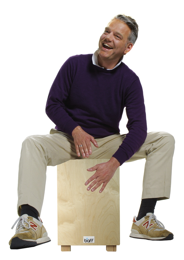 Cajon für Erwachsene, Sitzhöhe 49 cm