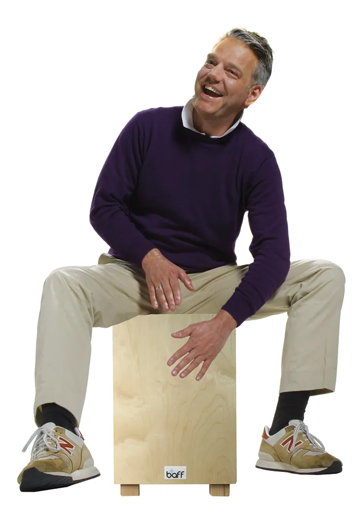 Cajon für Erwachsene, Sitzhöhe 49 cm