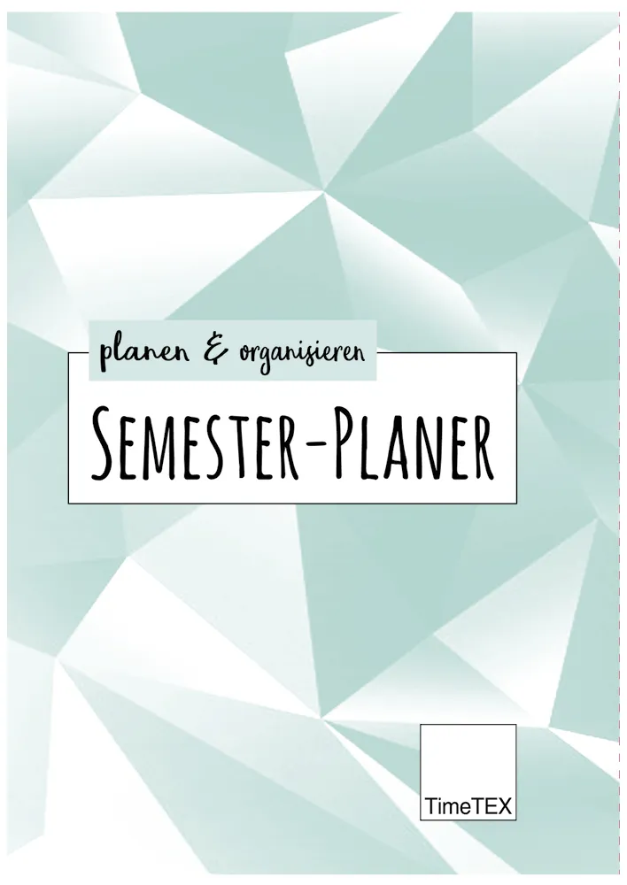TimeTEX Semester-Planer A5