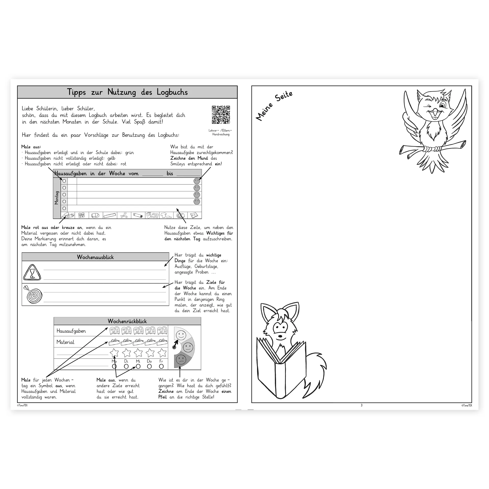 Schüler-Logbuch PLUS A4
