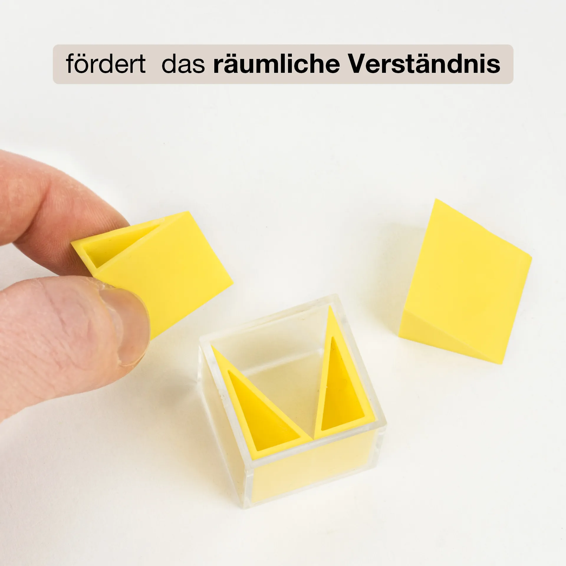 Lernspiel "Puzzle-Würfel", 3x3 cm