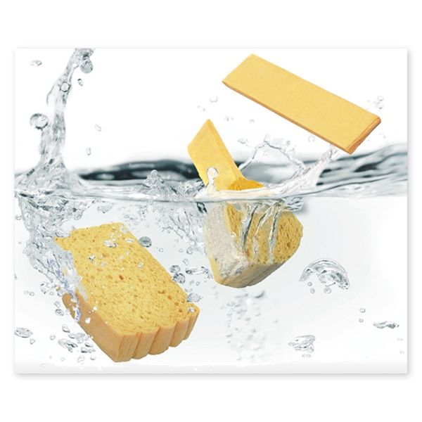 Tavlasvamp av cellulosa, ca. 135x90x37 mm