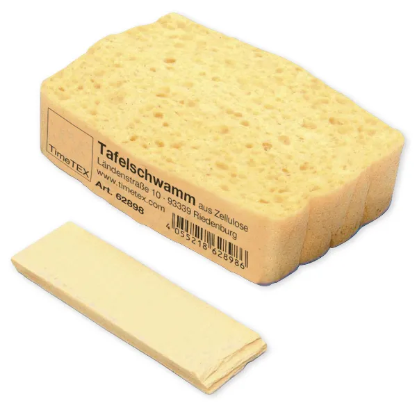 Tavlasvamp av cellulosa, ca. 135x90x37 mm