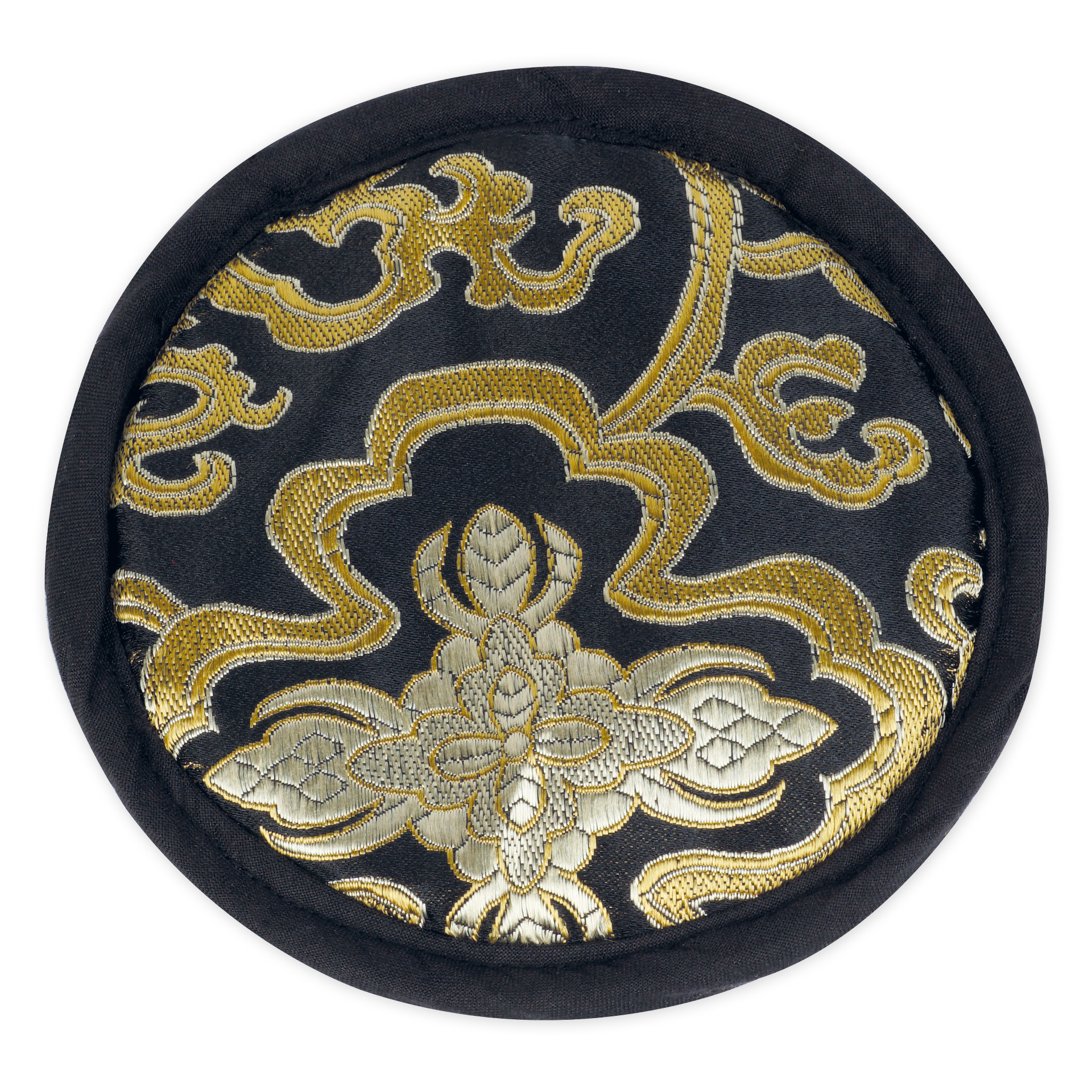 Sångskål "Nepal" i broderad påse, 12 cm ö, ca. 400 gr