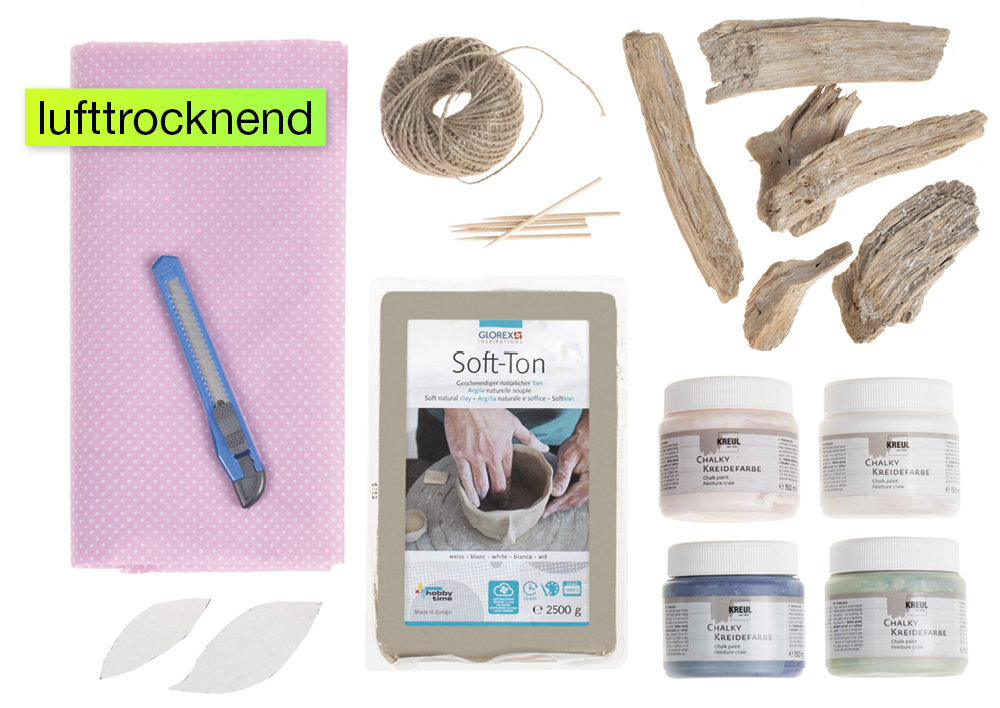 Bastelset "Windspiel Vögel"