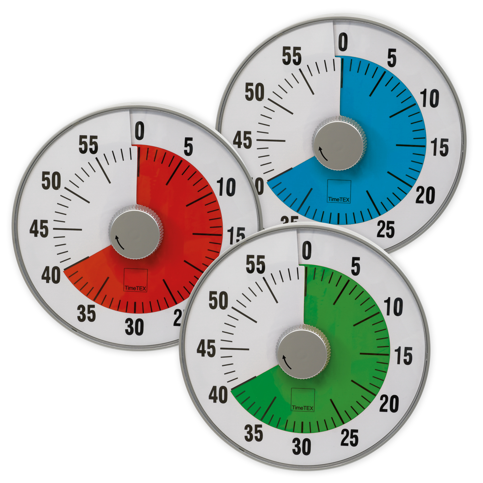 Hagemann TimeTEX Zeitdauer-Uhr "lautlos" L, 19 cm ø