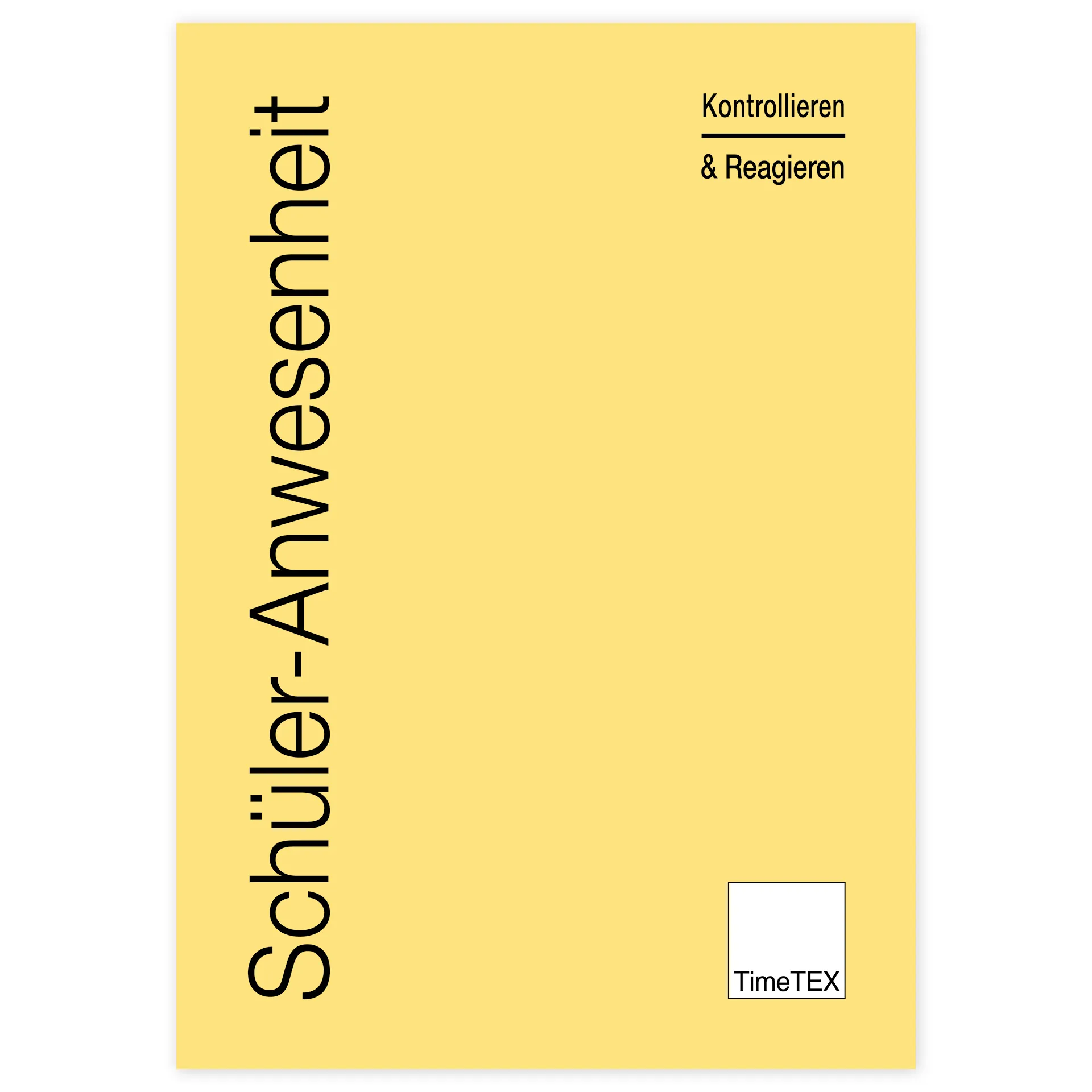 TimeTEX Heft Schüler-Anwesenheit A4 