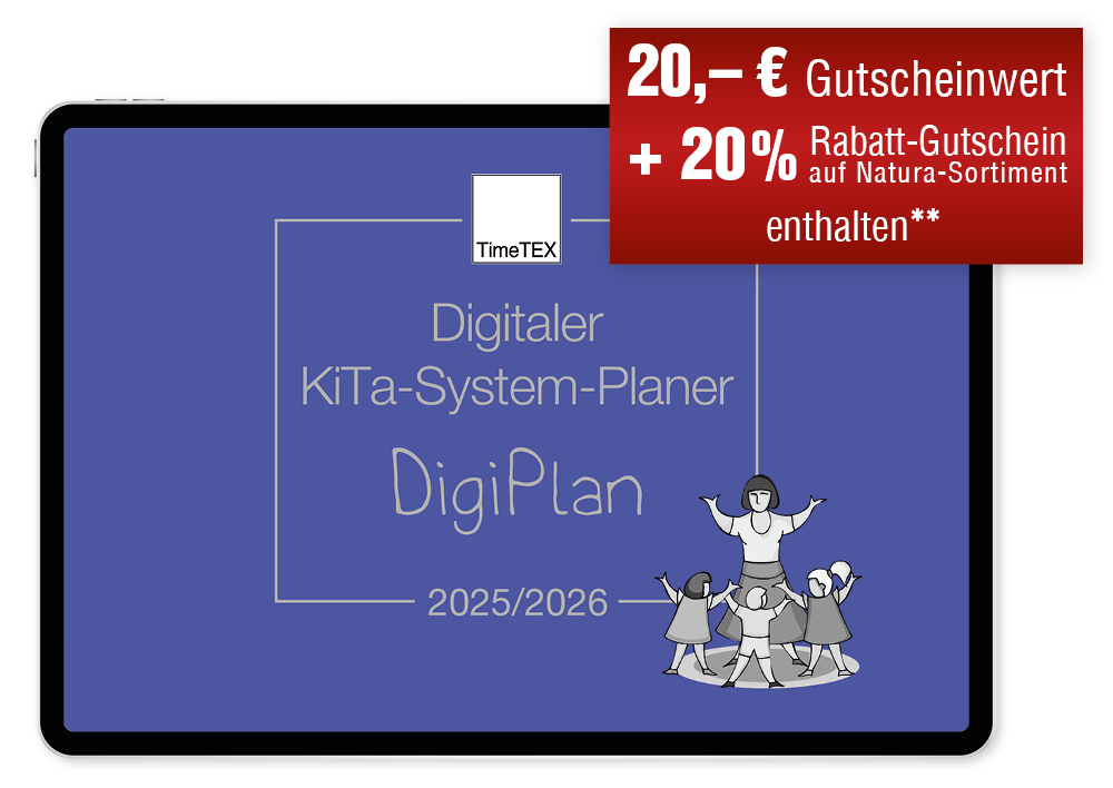 TimeTEX Digitaler KiTa-System-Planer DigiPlan 2025/2026