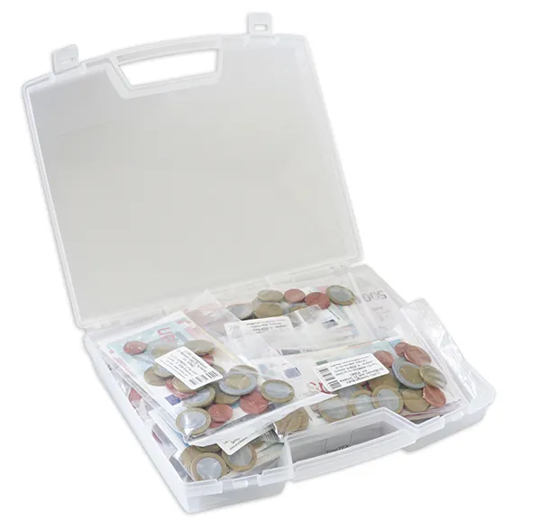 Klassensatz Euro-Rechengeld, 12 Sets, 528-tlg.
