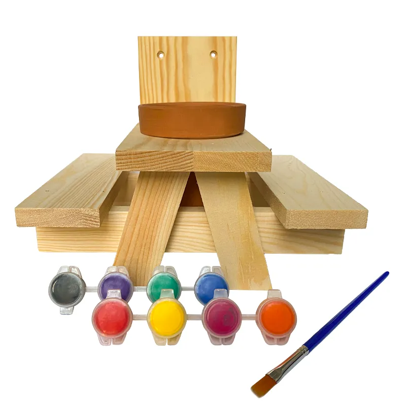 Bastelset "Picknick-Tisch für Eichhörnchen", 4-tlg.