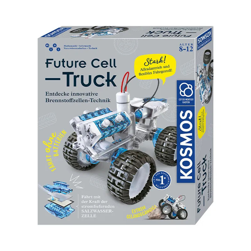 KOSMOS Experimentier-Kasten "Future Cell Truck: Entdecke innovative Brennstoffzellen-Technik"
