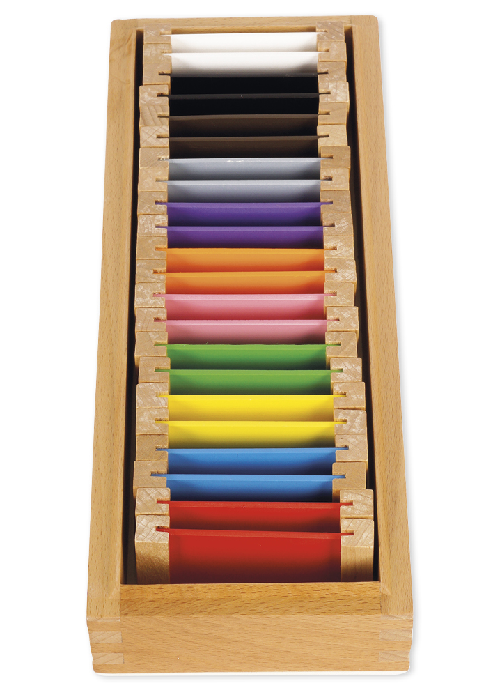 TimeTEX färgtabletter, set 2, 11 par "Montessori Premium"