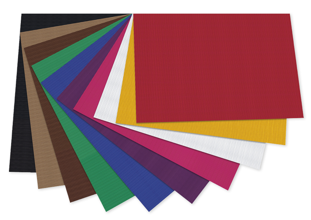 TimeTEX Wellpappe 50x70 cm, 10 Bogen