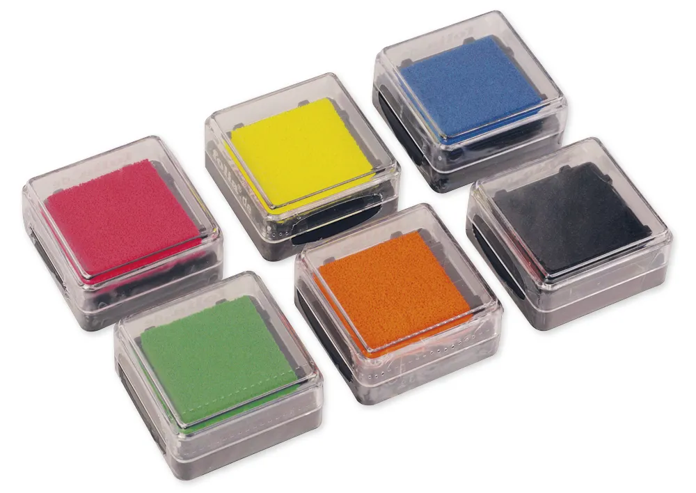 Stempelkissen-Set "Neon", 6 Farben