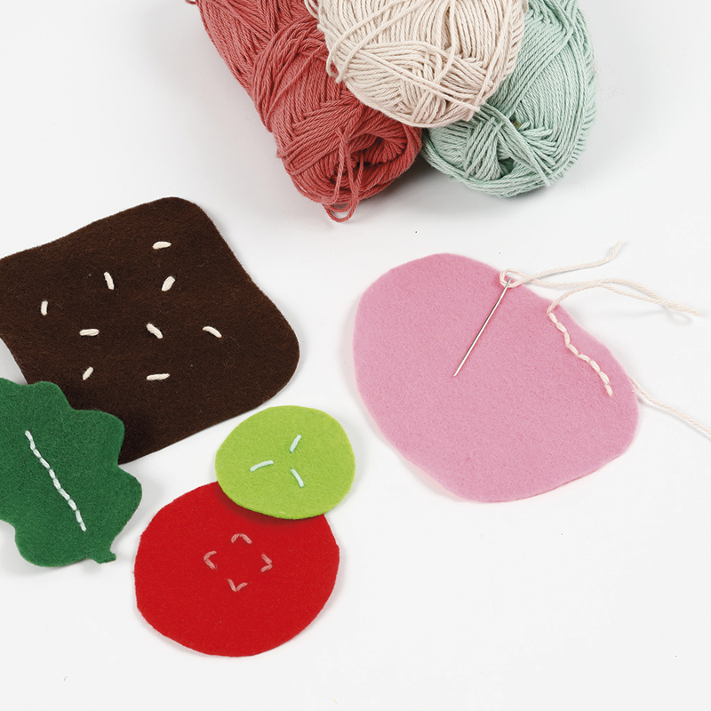 Filz-Platten 15 x 23 cm, 100 Stück Filz-Platten 15 x 23 cm, 100 Stück