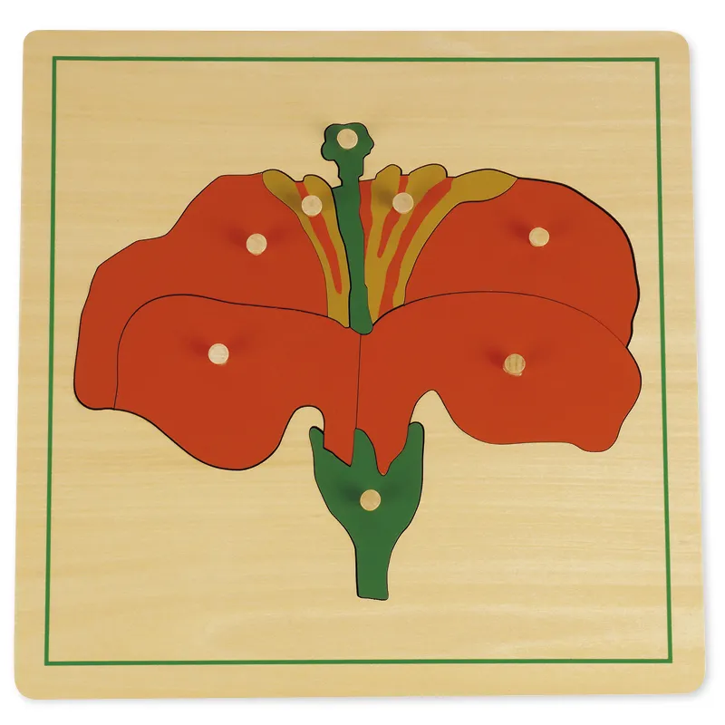 TimeTEX Puzzle Blume "Montessori Premium"
