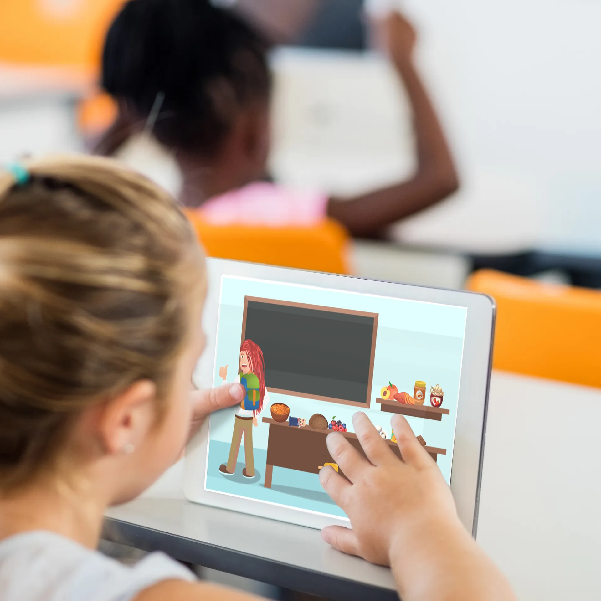 Set Gesunde Mahlzeiten mit Ernährungspyramide, magnetisch, 80-tlg.