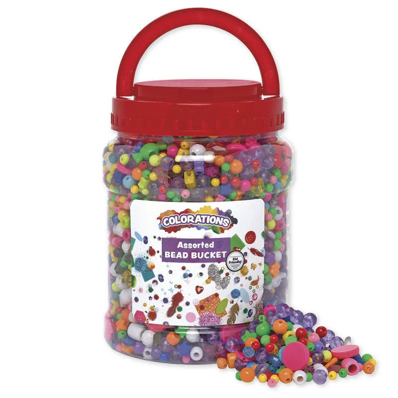 Kunststoff-Perlen, Großpackung, ca. 6.000 Stück