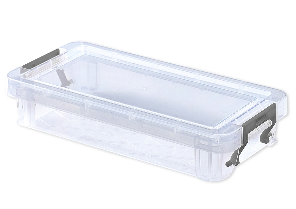 Set Steckwürfel rot/blau, 1,7 cm, 100 Stück in Box