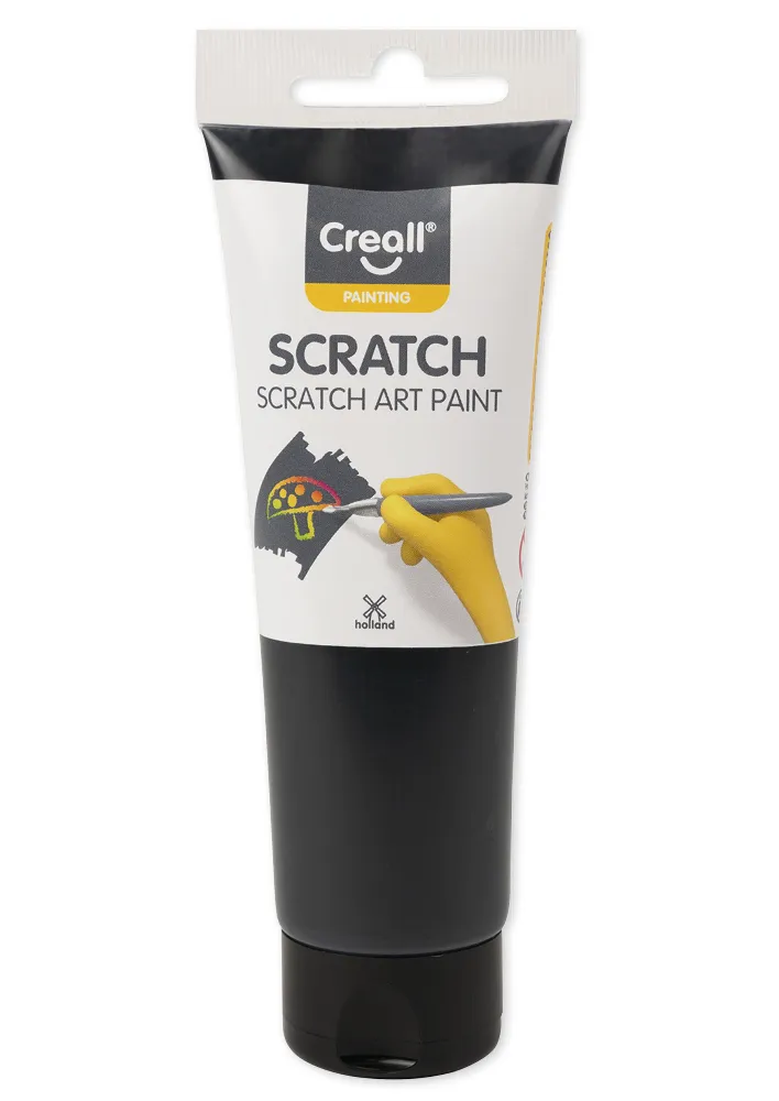 Creall Deckfarbe "Opaque Black", 120 ml