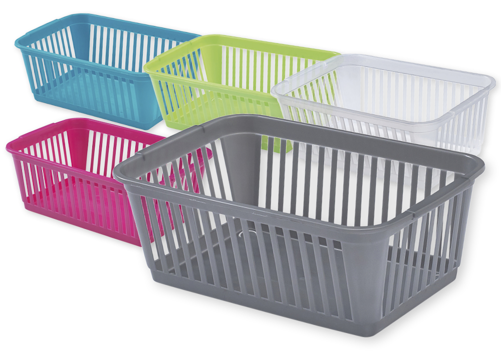 Materialkorg i plast, 30x19x11 cm