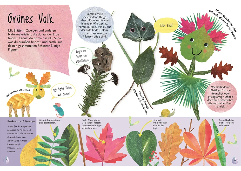 Buch "Komm, wir gehen raus!", 48 Seiten