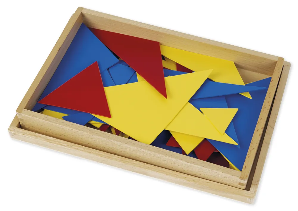 TimeTEX driehoekenspel "Montessori Premium"