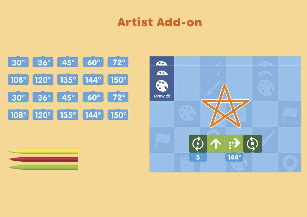 MatataLAB Erweiterung Kunst & Geometrie, 26-tlg.