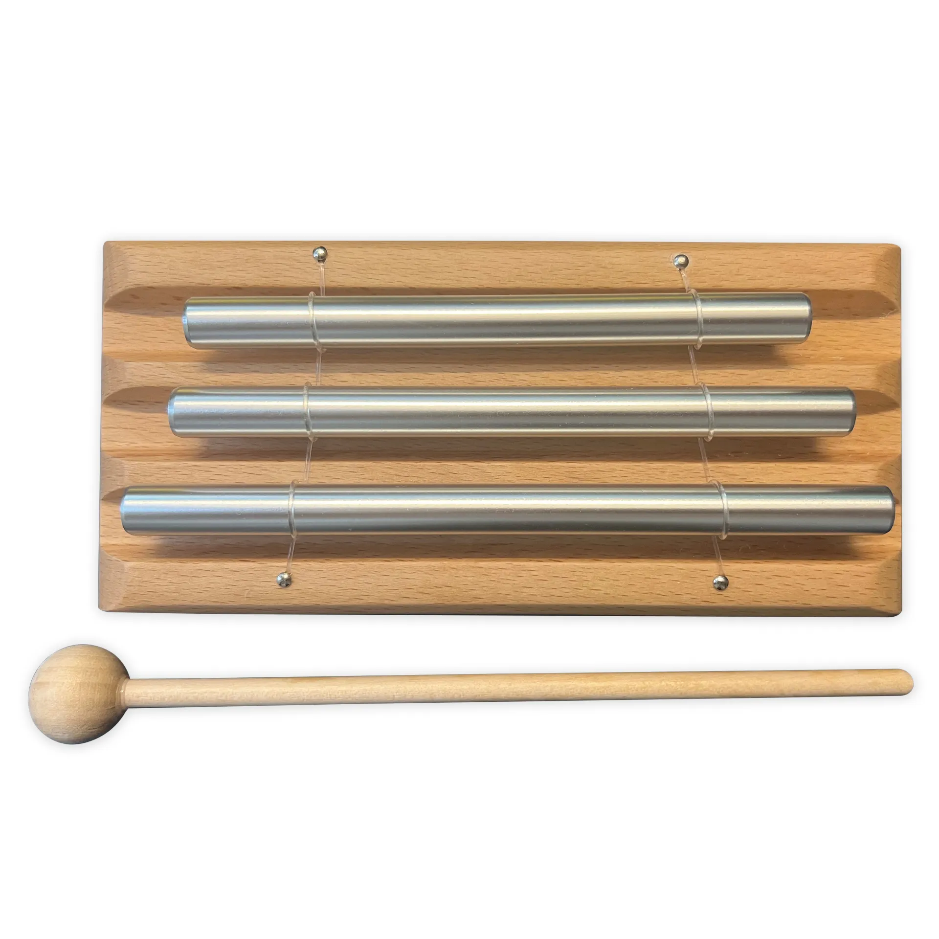 Instrument percuție, metalofon tubular chimes, 3 piese