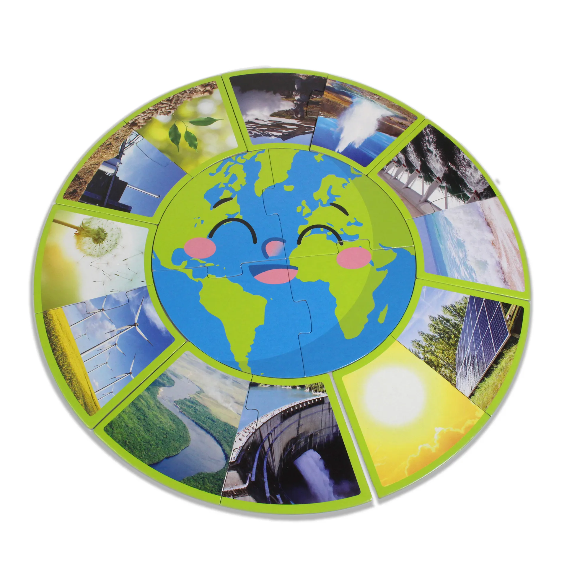 Lernspiel "Wir schützen unsere Erde: Energiequellen", 28-tlg.