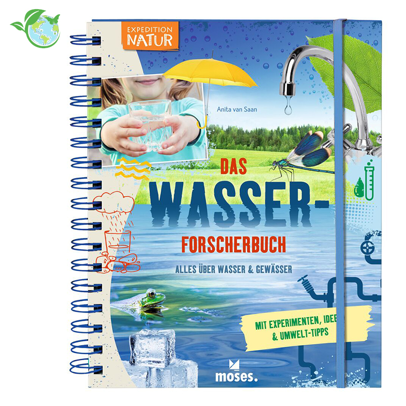 Buch "Das Wasser-Forscherbuch: Alles über Wasser & Gewässer", 96 Seiten