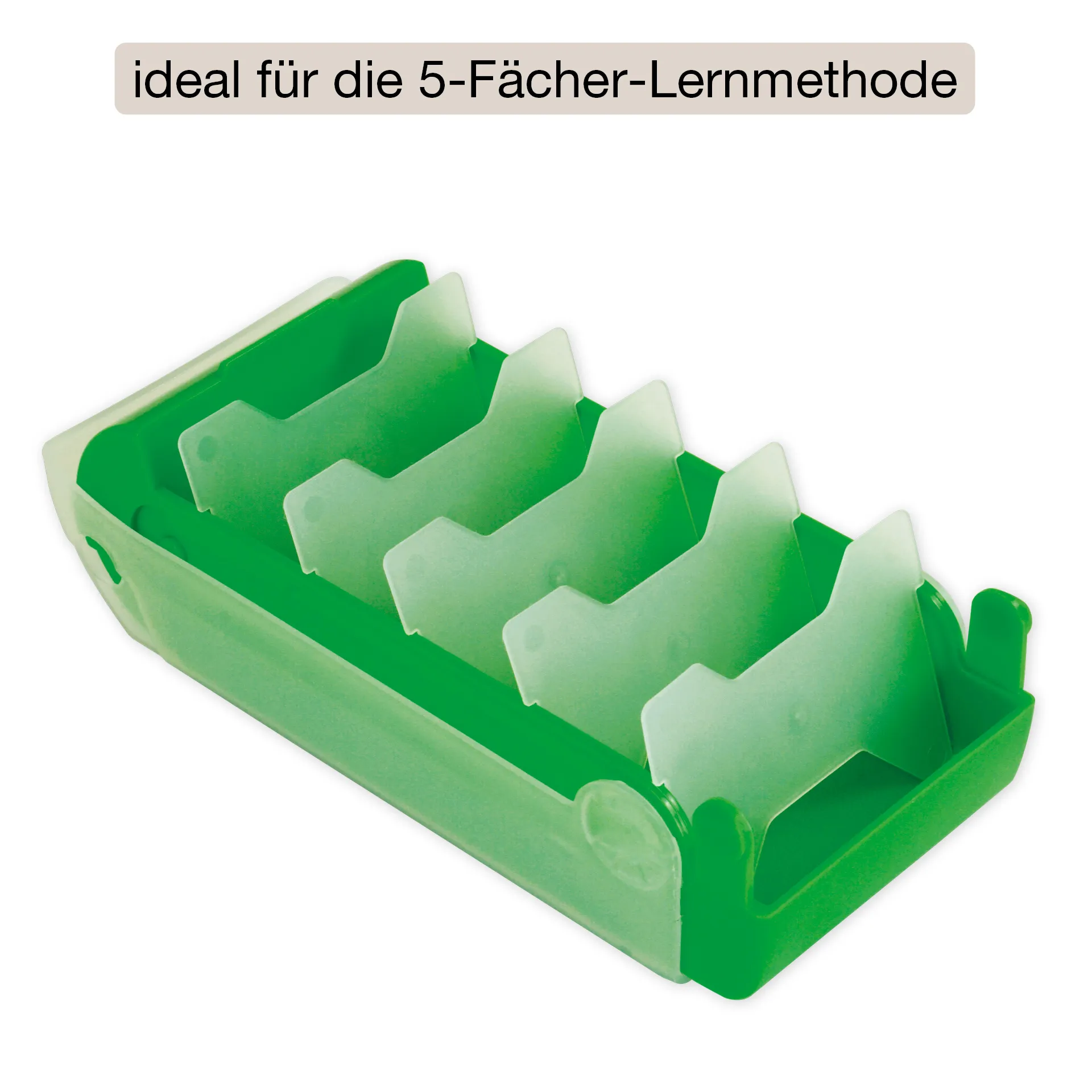 Cutie pentru fișe A8, din plastic, cu 100 de fișe