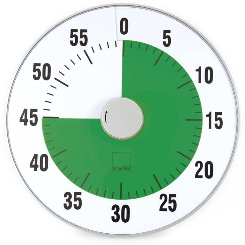TimeTEX  Časovač tichý XL, ø 32 cm