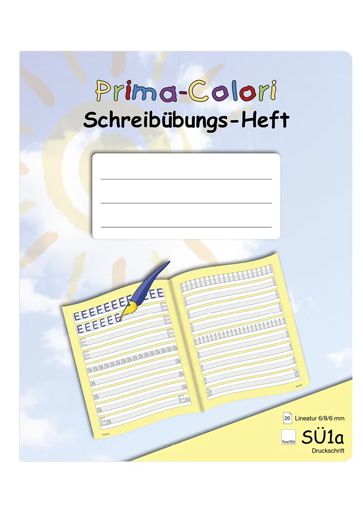 Prima-Colori Schreibübungs-Heft SÜ1a