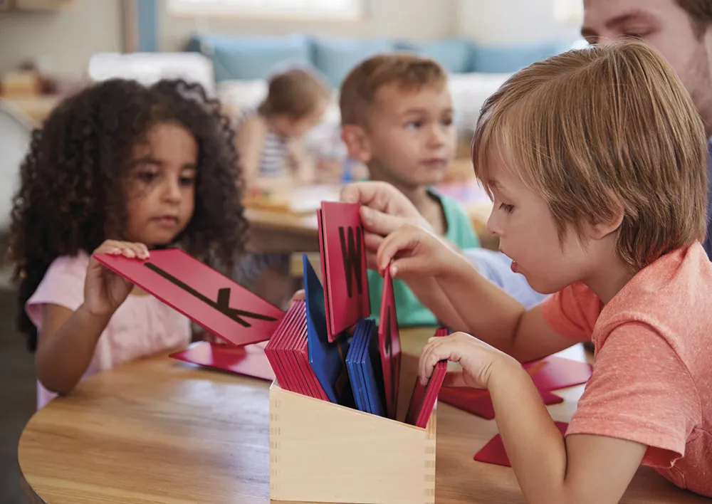 TimeTEX Sandpapier Kleinbuchstaben "Montessori Premium"