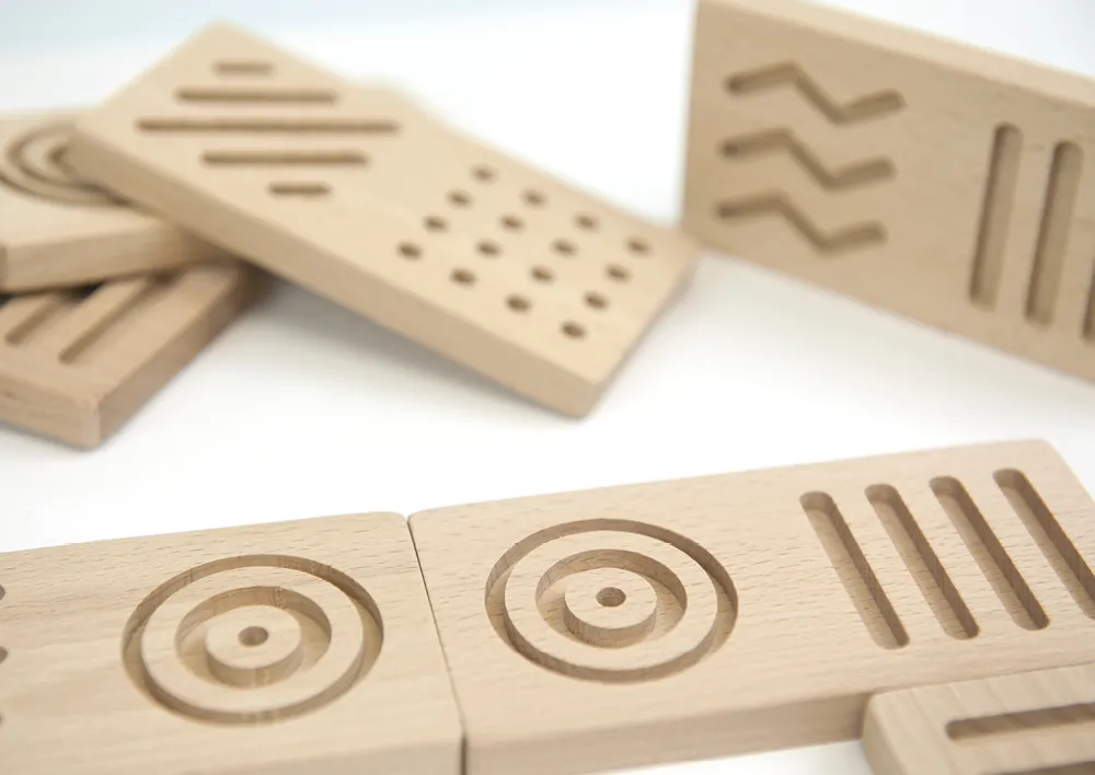 Tast-Domino "Muster", 29-tlg.